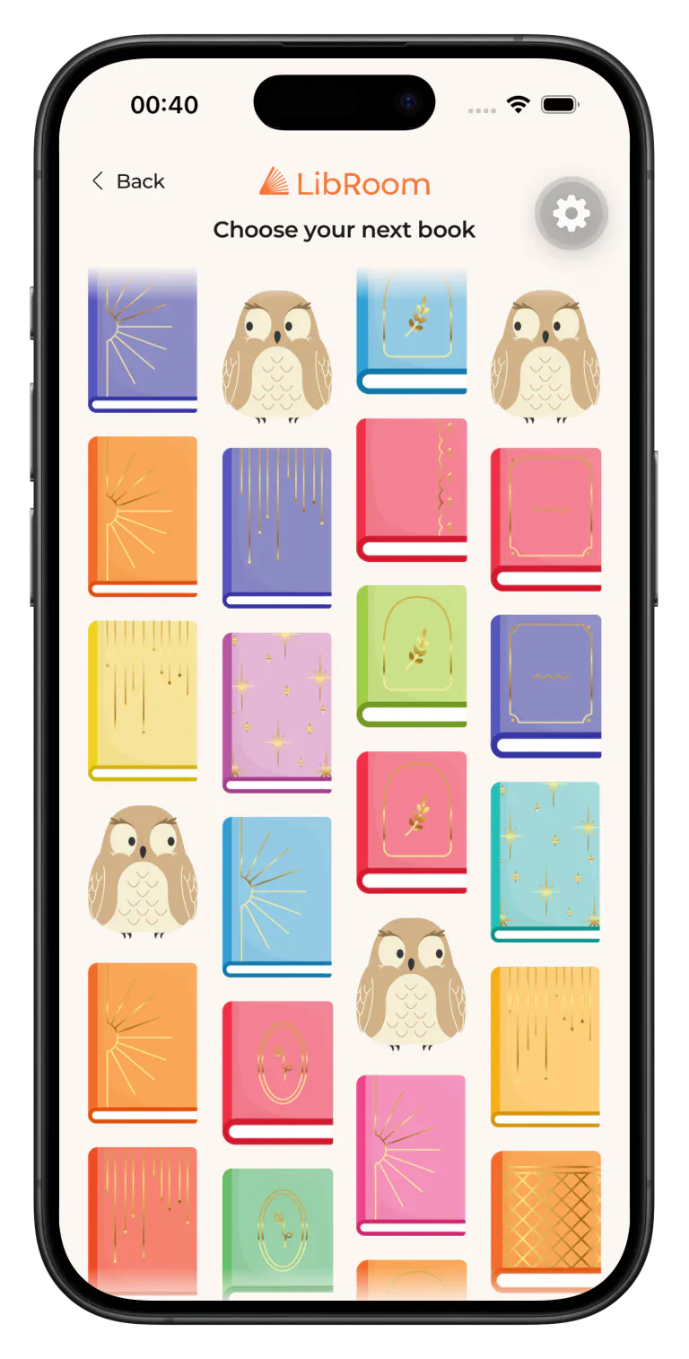 LibRoom app: Can't Decide? Random Pick